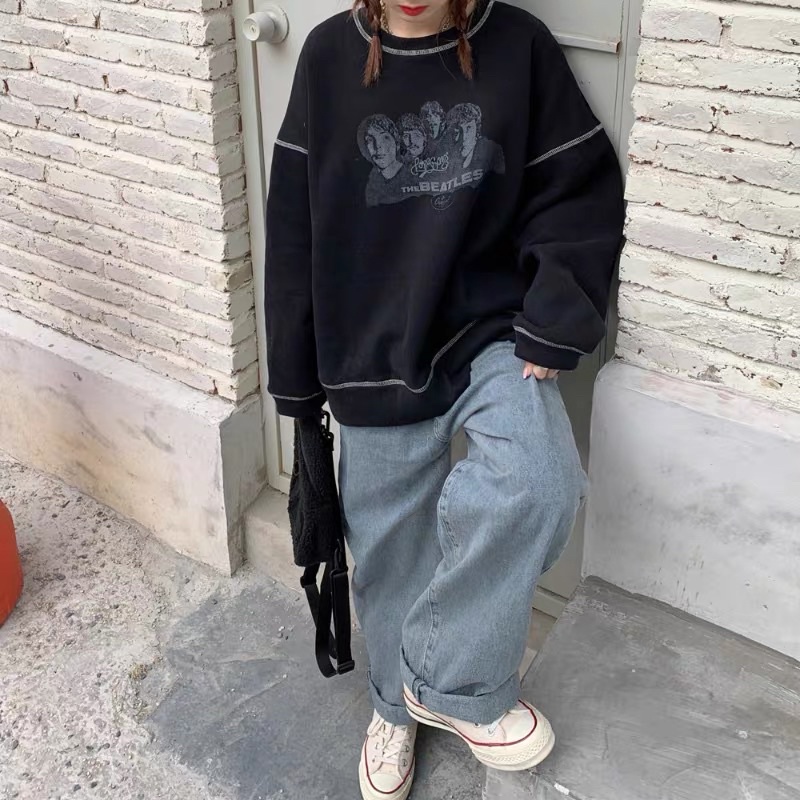 [ ẢNH THẬT ] ÁO SWEATER THE BEATLES (ẢNH THẬT Ở CUỐI) | BigBuy360 - bigbuy360.vn