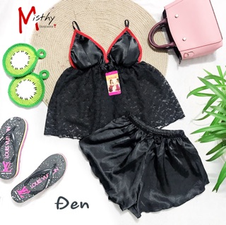 BÁN LẺ = SỈ Set phi phối ren lưới có mút ngực (ảnh thật + video)