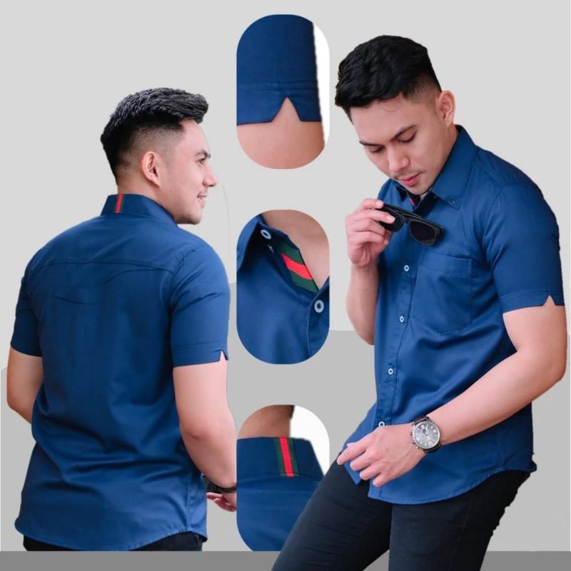 Áo Sơ Mi Nam Tay Dài Bằng Vải Flannel Màu Trắng/Đen Chất Lượng Cao D4G2