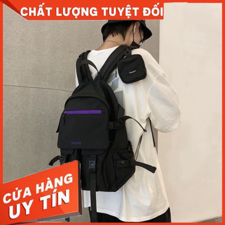 Balo laptop Duang vải thun phong cách Ulzzang hiện đại - Hàng nhập khẩu
