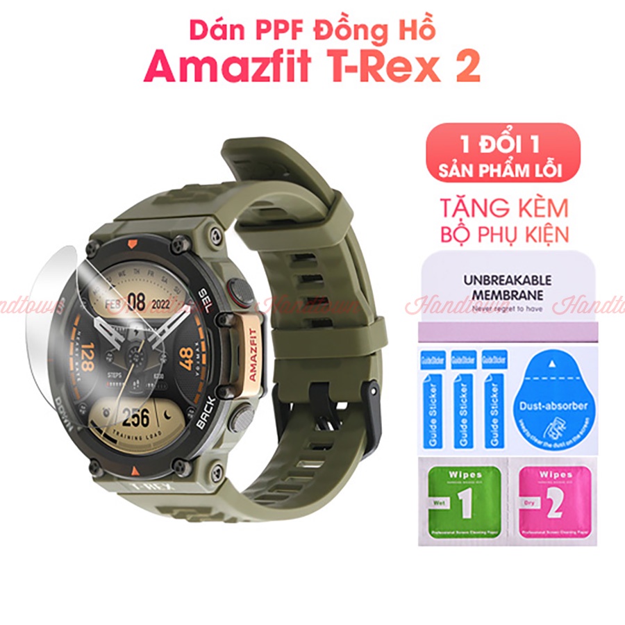 Dán màn hình đồng hồ Amazfit T-Rex 2 / T rex 2 47.1mm PPF cl đồng hồ thông minh chống trầy xước va đập