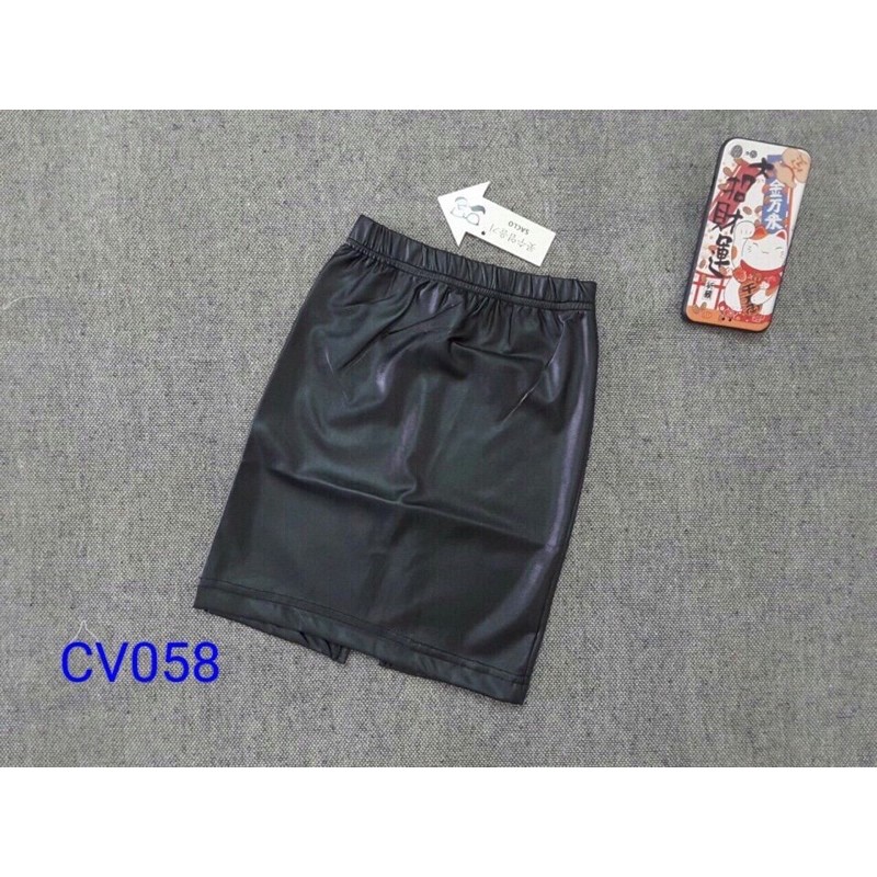 Chân váy da ôm body