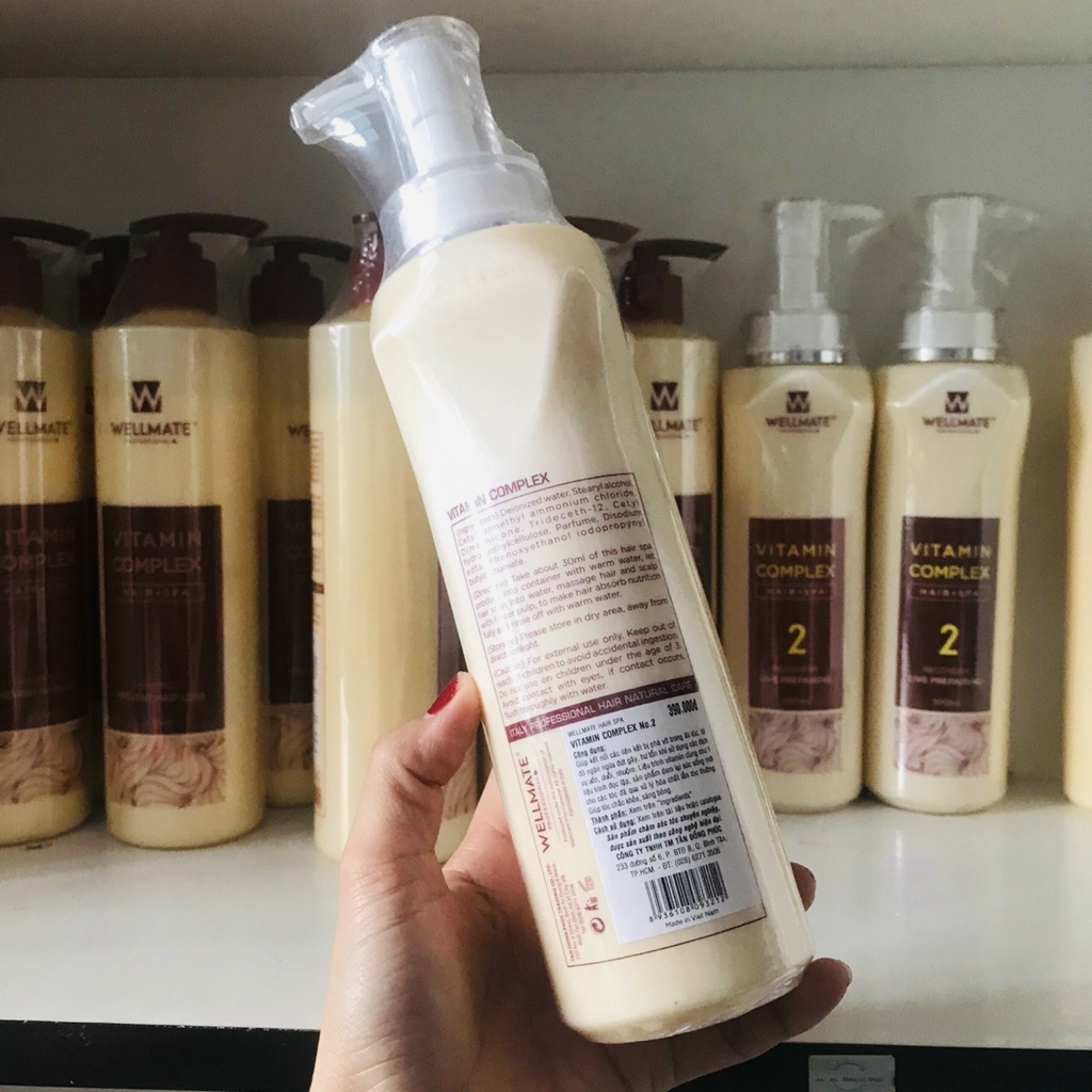 Phục Hồi Chống Rối số 2 Vitamin Collagen WELLMATE 500ML New 2022