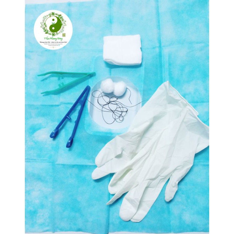 MÔ HÌNH DA luyện tập PHẪU THUẬT, KHÂU VẾT THƯƠNG tặng BỘ DỤNG CỤ 5 MÓN KHÂU VẾT THƯƠNG