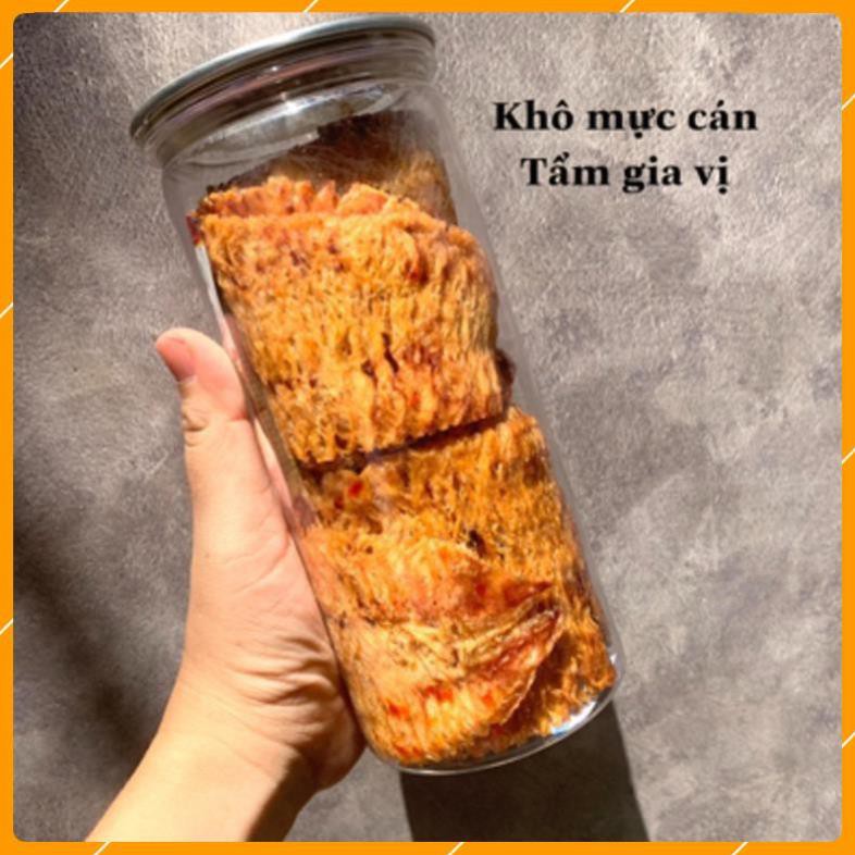 [550gr- Sạch 100%] Mực cán tẩm nguyên ngon - Đăc sản Vũng Tàu, vị ngon vừa ăn