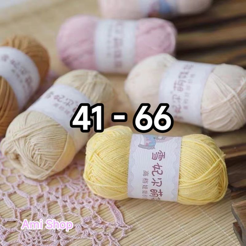 Len Baby Yarn - Loại 1 (Bảng 41 - 66)