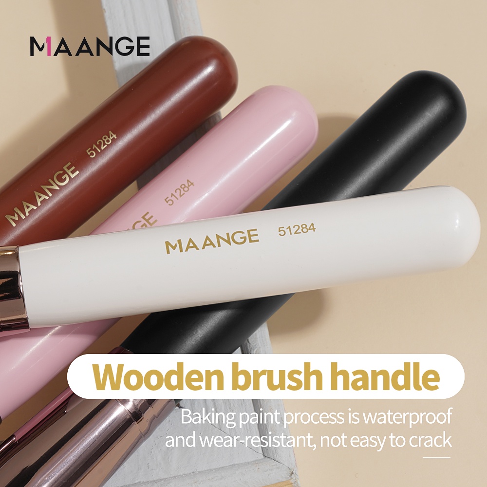 Cọ trang điểm MAGEFY tán phấn nền sợi lông dày mềm mại tiện lợi