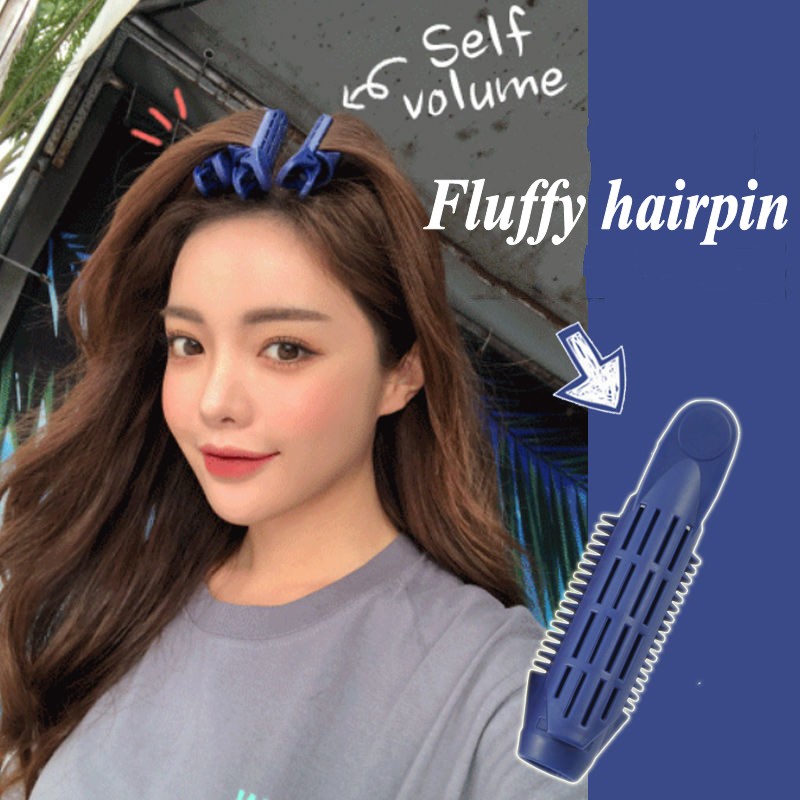 Korean Girls  Fluffy Hair Clip / Air Bangs Curly / Wave Shaper  Hair Root Fluffy Clip  Hairpins  Hair Styling Tool