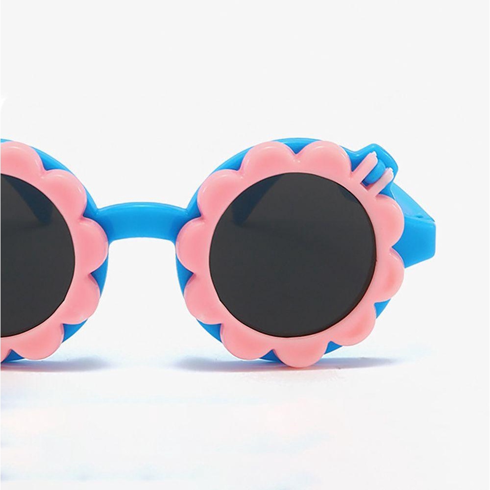 Kính Chống Bức Xạ Gọng Tròn Họa Tiết Hoạt Hình Phong Cách Hàn Quốc Cho Nữ