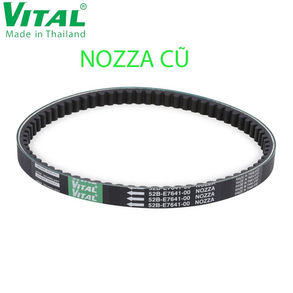 Dây Curoa NOZZA cũ hiệu VITAL- Dây curoa VITAL chính hãng, hàng Thái lan chất lượng cao