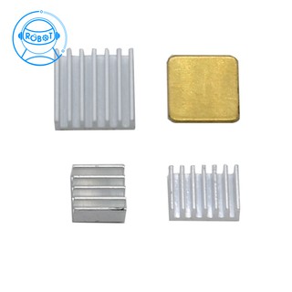 Bộ 4 Miếng Nhôm Tản Nhiệt Cho Raspberry Pi 4 Model B