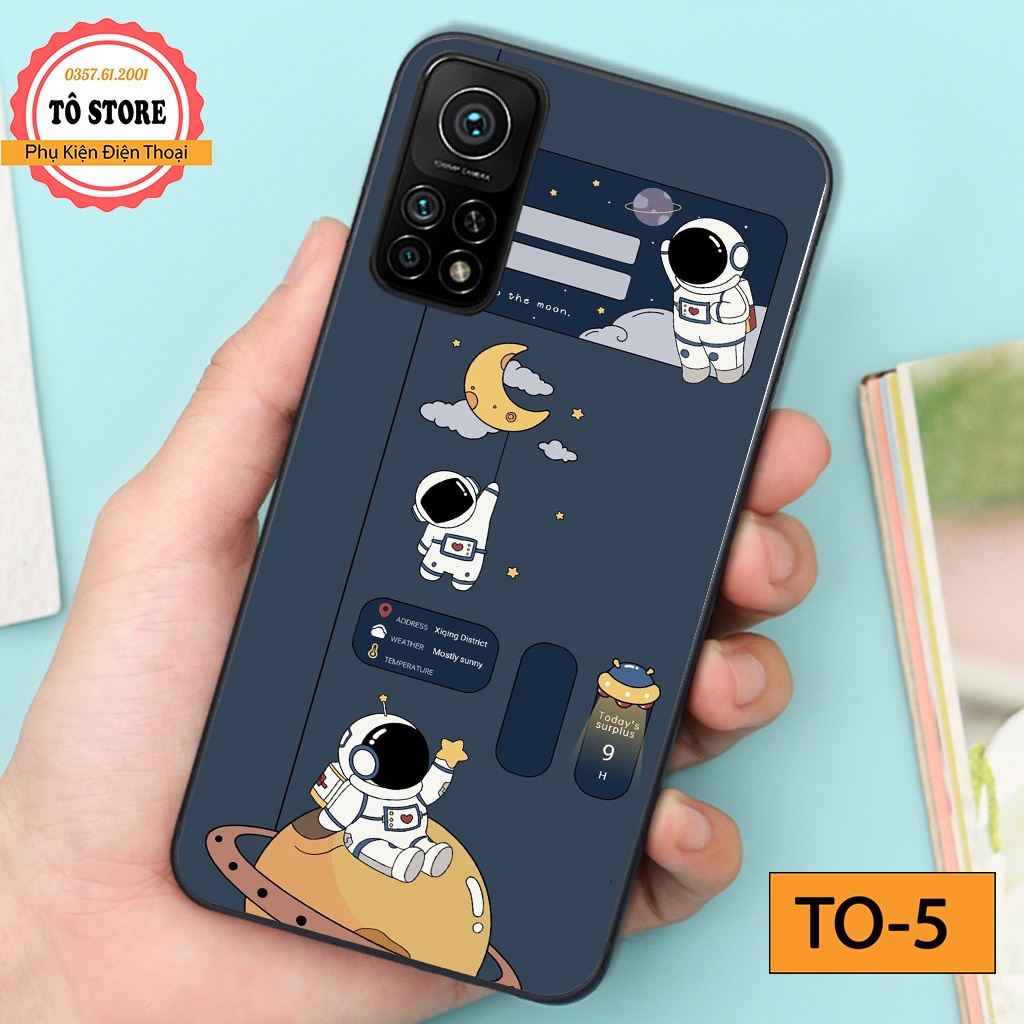 Ốp lưng Xioami Redmi 10 / Redmi 10T Pro / Redmi Note 10 5G / 4G / Redmi Note 10 Pro in hình phi hành gia vũ trụ độc đáo