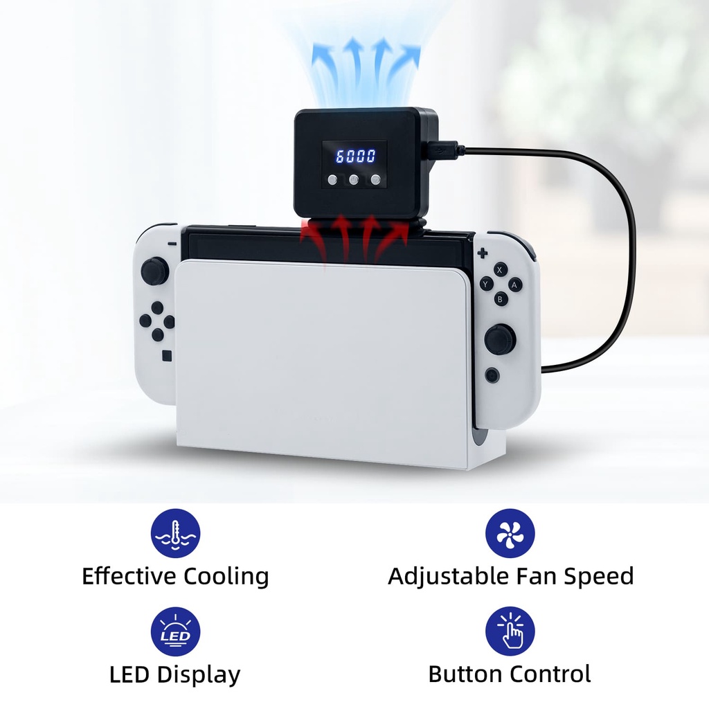 Bộ Tản Nhiệt Cho Nintendo Switch/Nintendo Switch OLED