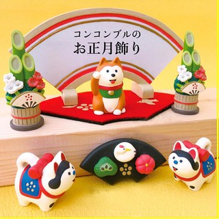 Mô Hình Chó Shiba May Mắn Phong Cách Nhật Bản 6799