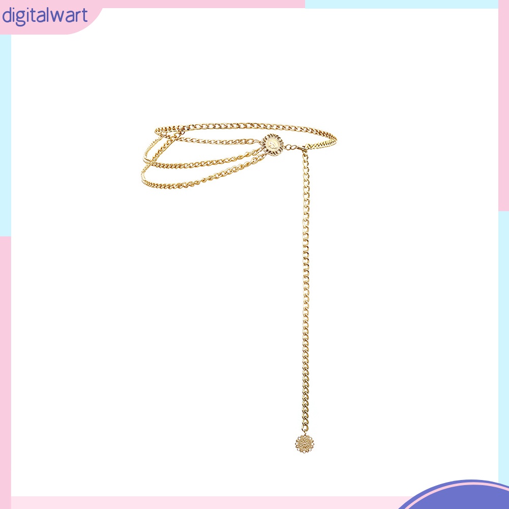 Thắt Lưng Dây Xích Nhiều Lớp Thời Trang Cho Nữ