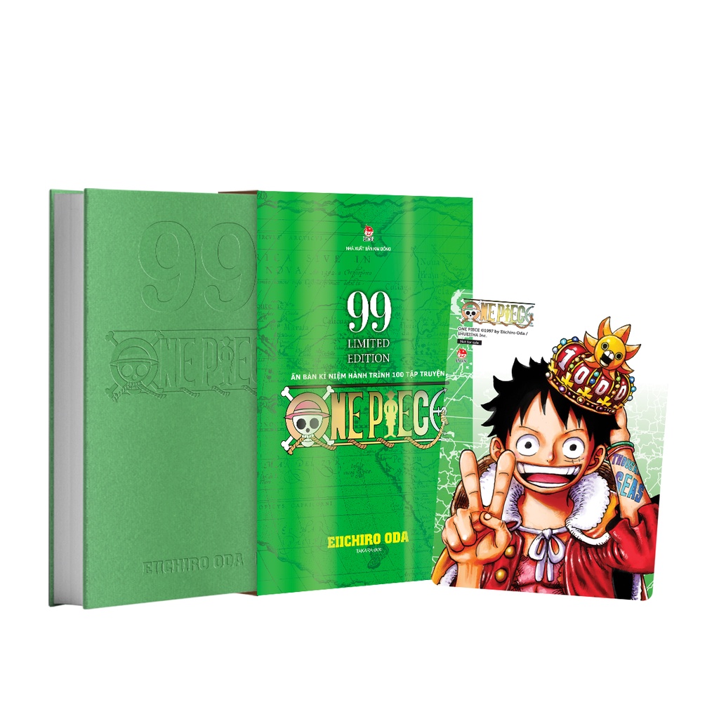 Truyện - One Piece Tập 99 (Bản Bìa Cứng) - Limited Edition [Postcard PVC Luffy]