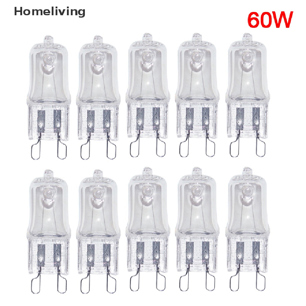 Set 10 Bóng Đèn G9 25w 28w 40w 60w Chịu Nhiệt Cao Chuyên Dụng Cho Lò Nướng