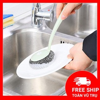 Cây cọ chà xoong nồi 💖FREESHIP💖 đầu chùi xoong tẩy sạch mọi vết dầu, vệ sinh dễ dàng