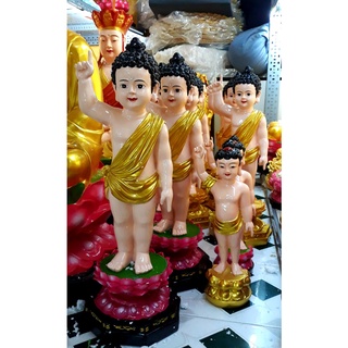 TƯỢNG ĐẢN SANH 1m2 - Tượng Phật Đản Sanh cỡ Lớn 120cm