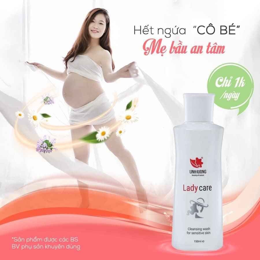 [Chính Hãng] Dung dịch vệ sinh LADYCARE linhh hươngg- làm sạch dịu nhẹ cô bé