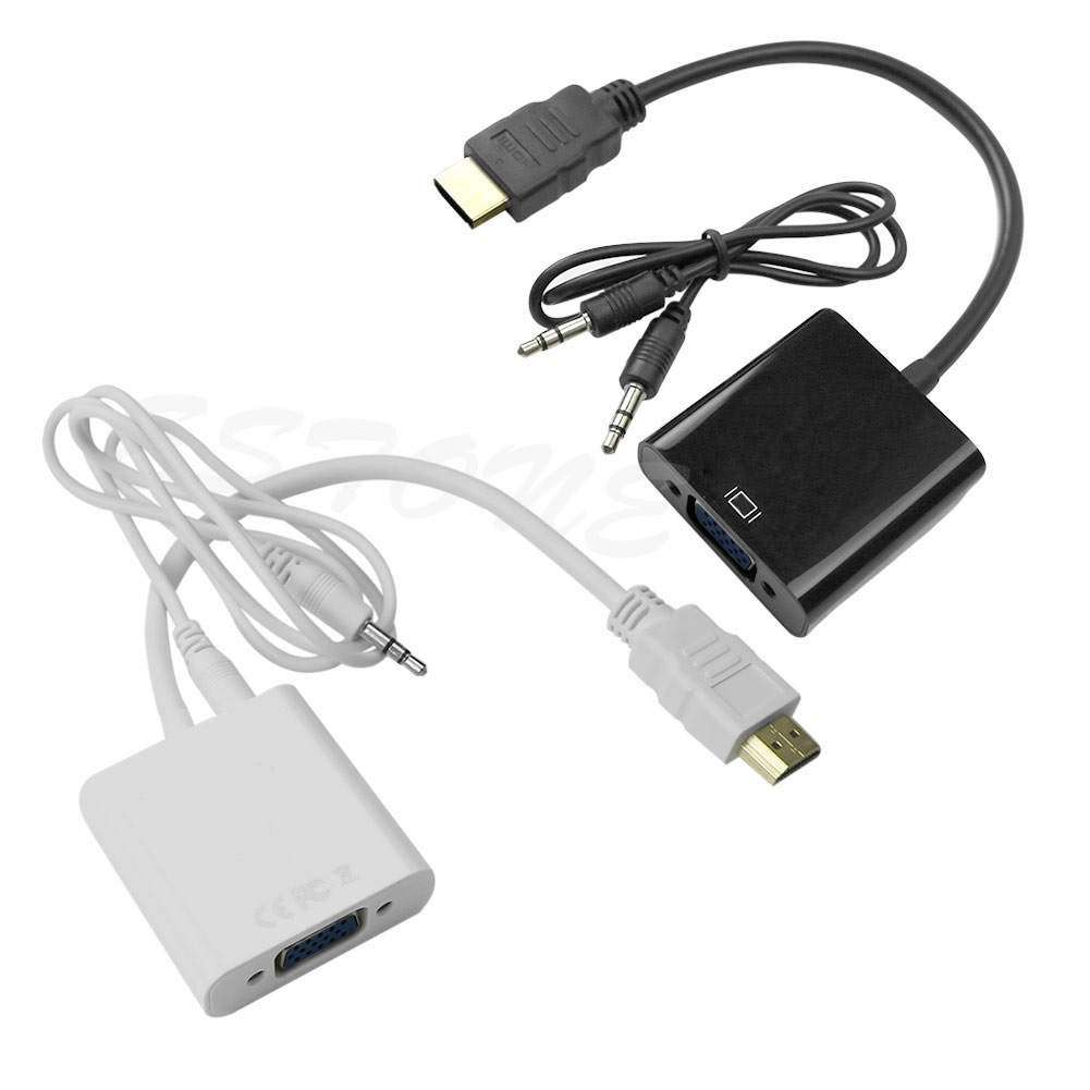 Bộ Chuyển Đổi Âm Thanh Hdmi Sang Vga Cho Pc Laptop Hd Dvd Line Media Player