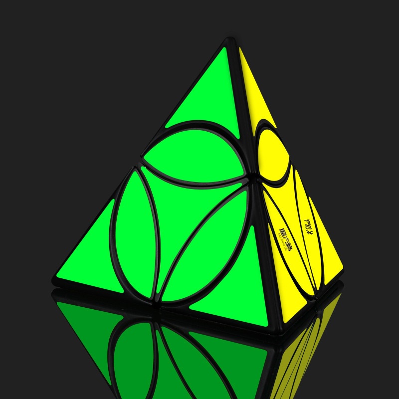 ✔️✔️ QiYi Coin Tetrahedron / Coin Pyraminx rubik Biến thể 4 mặt CAO CẤP giá rẻ