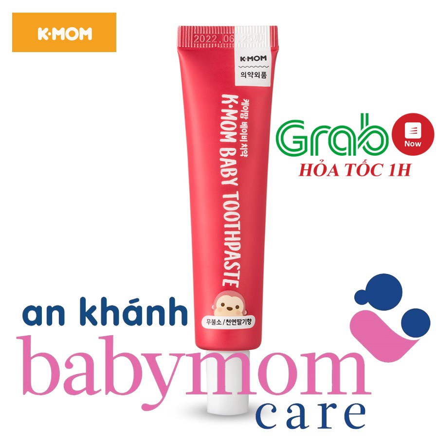 Kem đánh răng trẻ em K-Mom Hàn Quốc