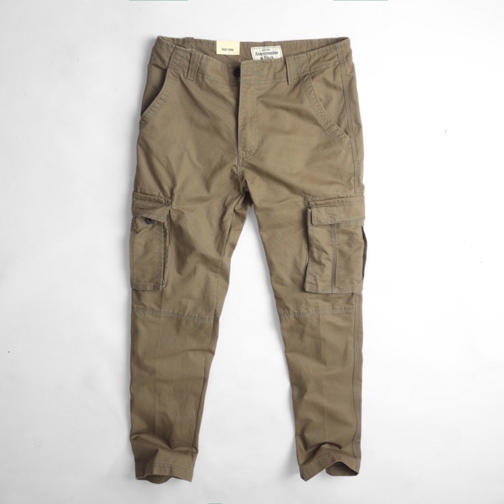 Quần Kaki Túi Hộp  Retro  chất liệu kaki bền bỉ mềm mịn-ARES SHOP
