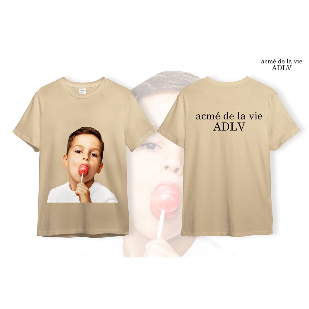 Áo ADLV Thun Cotton CAO CẤP  [Vải Cotton] - Mẫu 1 - Bé Trai Kẹo Mút
