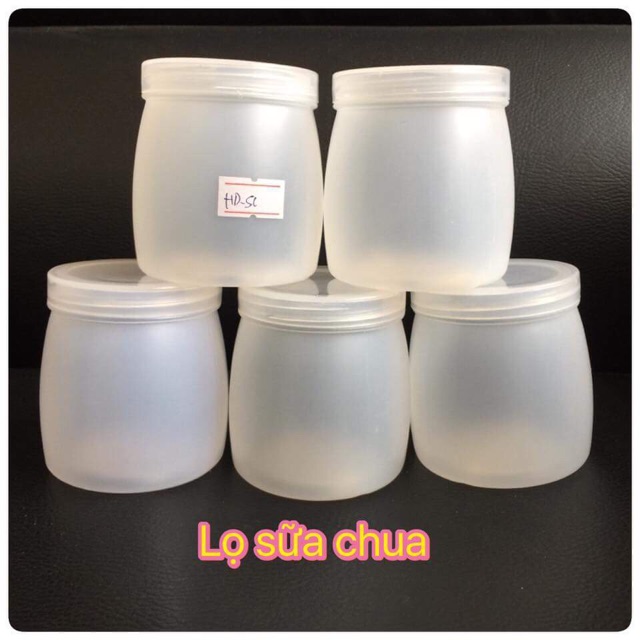 Combo 10 hũ đựng sữa chua 120ml / 160ml