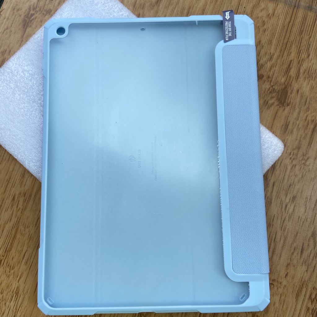 [Hỏa Tốc HCM] Bao da DUX DUCIS iPad 10.2 inch (iPad Gen 9/8/7) (TOBY SERIES) - Mặt lưng trong, Có Khay Đựng Bút - Hồng
