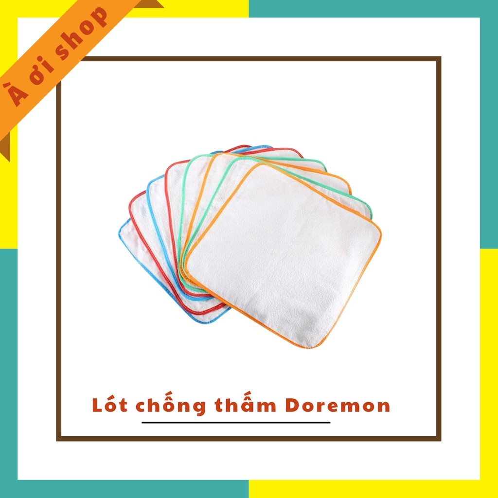 MIẾNG LÓT TÈ, MIẾNG LÓT CHỐNG THẤM ĐÔRÊMON KÍCH THƯỚC 30*30cm