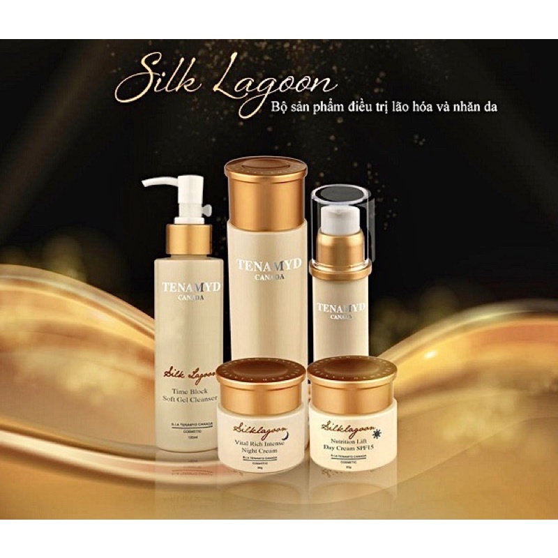 KEM HUYẾT THANH DƯỠNG DA VÙNG MẮT TENAMYD SILK LAGOON MỜ NẾP NHĂN THÂM QUẦNG GIẢM SƯNG BỌNG MẮT 20GR