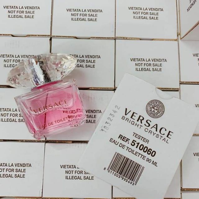 Nước hoa versace bright crystal 90ml tester