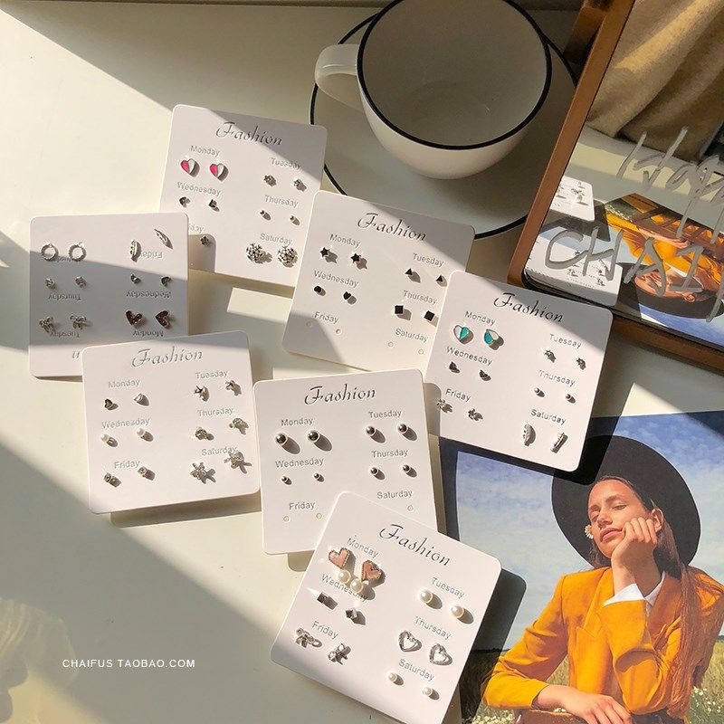 Khuyên tai mạ bạc 925 đính ngọc trai đơn giản thời trang cho nữ