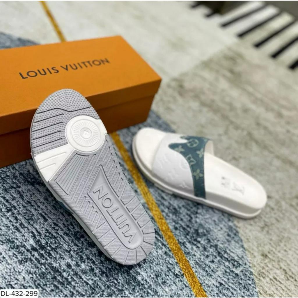 Dép LV nam mới nhất - dép quai ngang LOUI.S VUITTON Unisex -  đế mềm mịn giúp thấm hút MỒ HÔI CHÂN