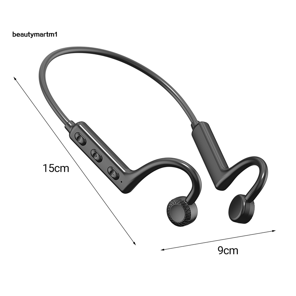 Tai Nghe Bluetooth Beautymartm1 Móc Vành Tai Chống Thấm Nước IPX5 Dùng Khi Chạy Bộ