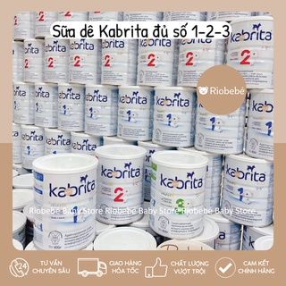 Sữa dê Kabrita 800g đủ số 1,2,3 [Hàng chuẩn Air - Nội địa Nga]