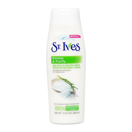 Sữa tắm muối biển ST.Ives Renew & Purify (400ml)