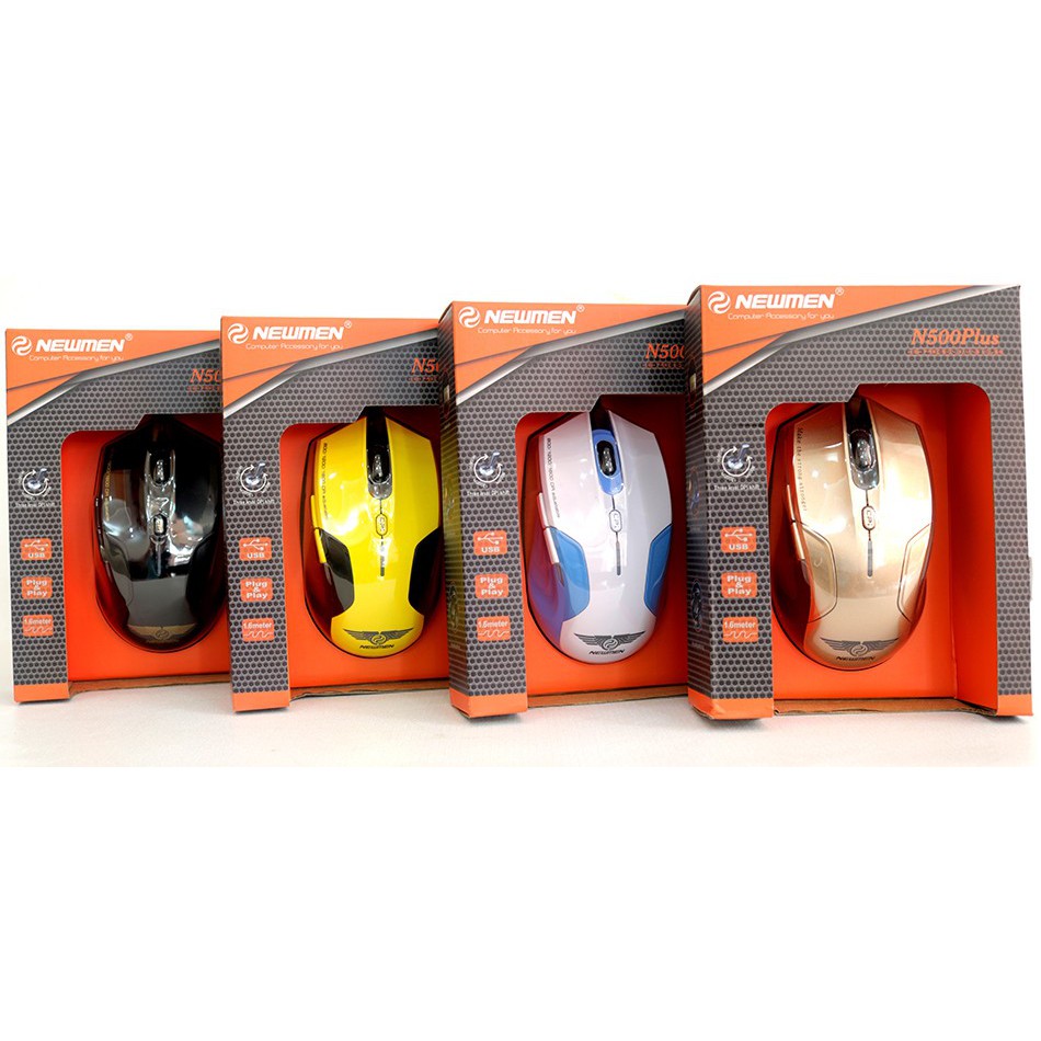 Chuột chuyên Game Newmen N500 Plus 2018  - Tặng lót chuột game L11