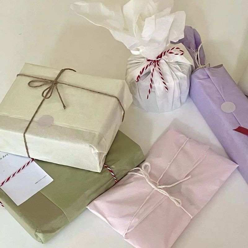 GIẤY GÓI QUÀ GIẤY NẾN MỎNG GÓI QUÀ PASTEL