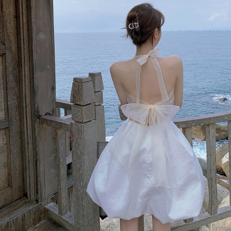  Đầm 2 dây ôm dáng màu trơn phong cách Hàn Quốc thời trang mùa hè cho nữ | BigBuy360 - bigbuy360.vn