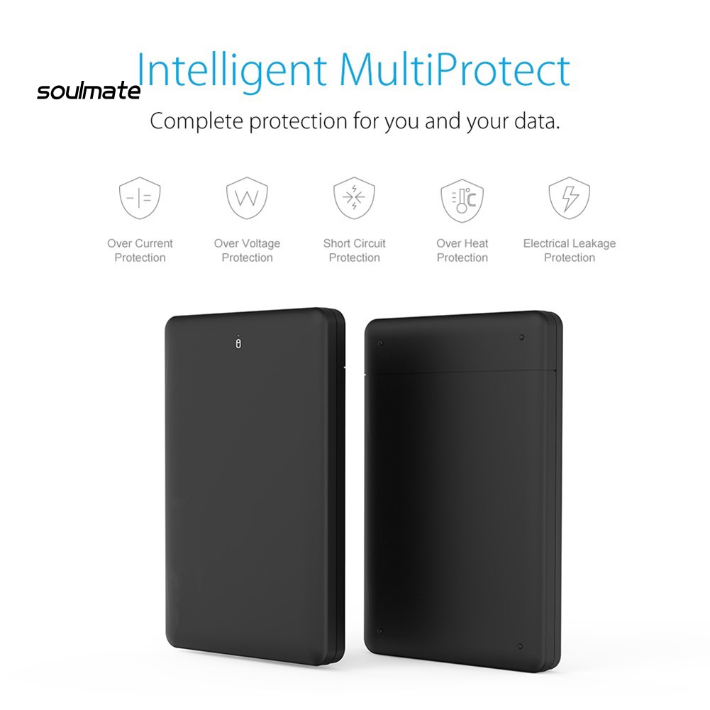 Bộ vỏ đựng ổ cứng HDD 2.5" 2TB có cổng USB 3.0 | BigBuy360 - bigbuy360.vn