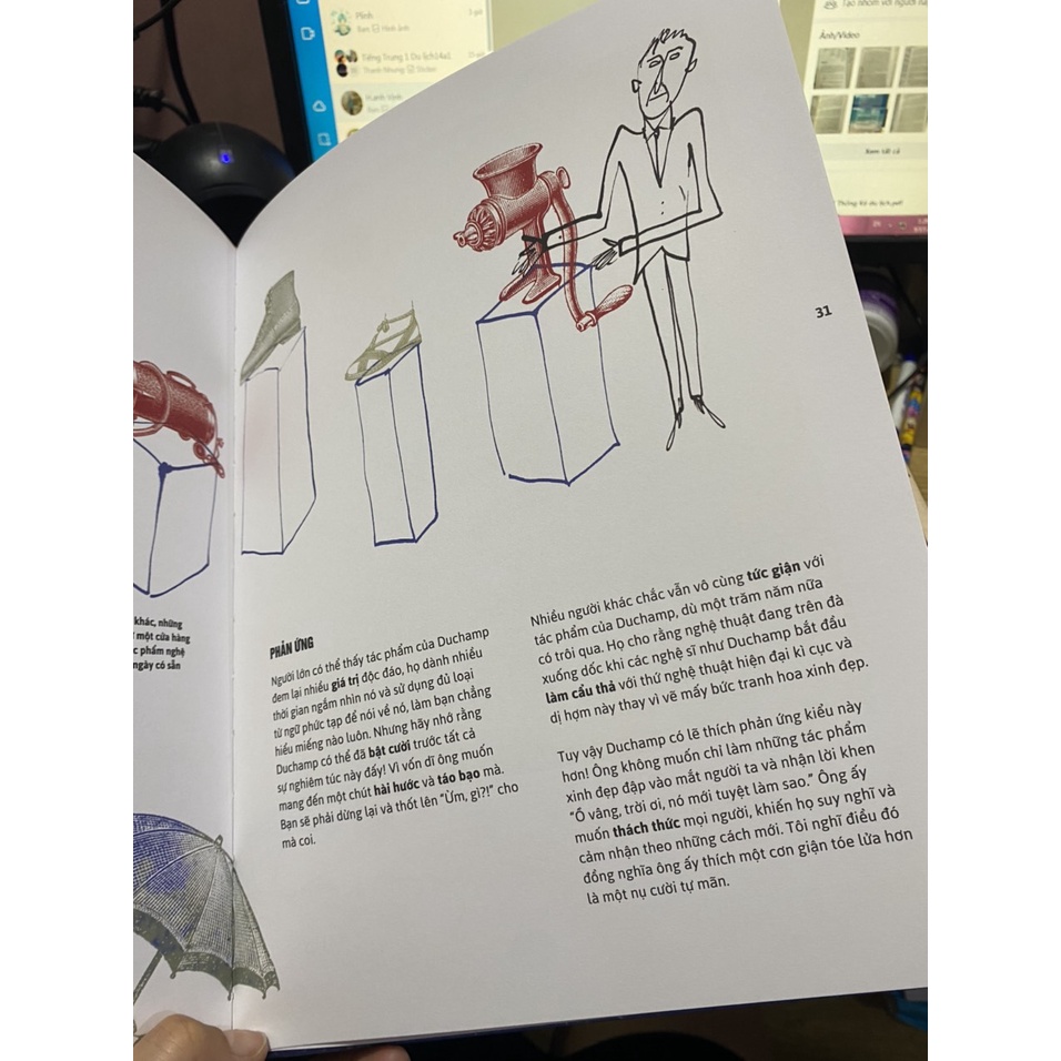 Sách - Nhà thám hiểm nghệ thuật hiện đại ( Kim Đồng )