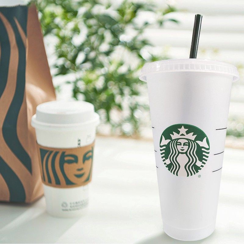 Cốc nước Starbuck 24oz có thể tái sử dụng