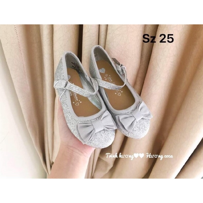 Giày nơ h&m  bé gái vợt sale