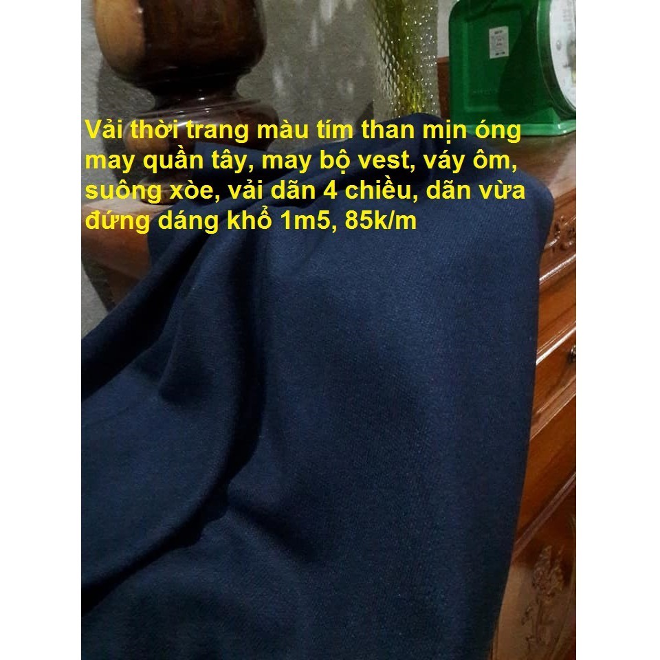 Vải quần công sở, váy, vest 60-90k/m