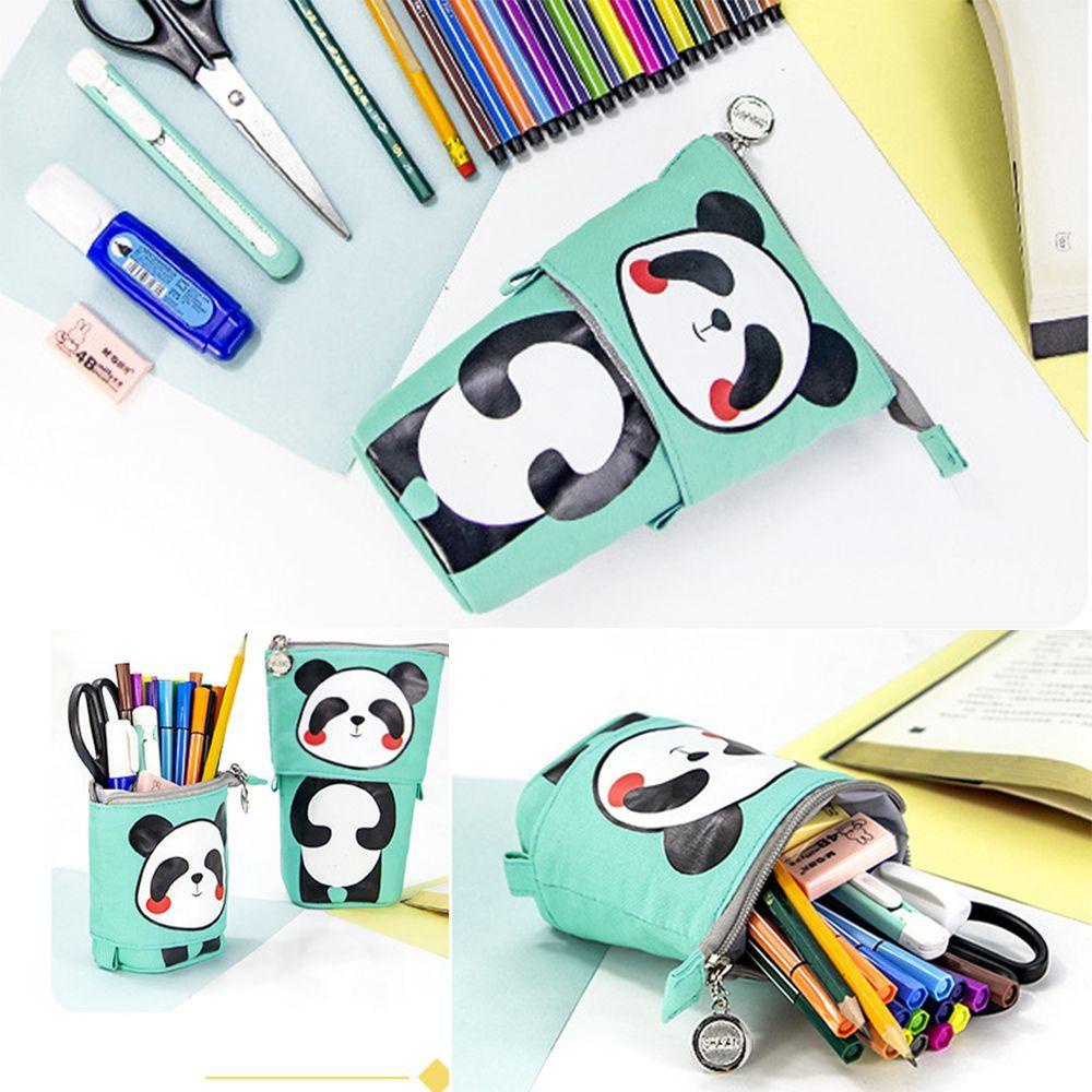 Hộp Đựng Bút Bằng Vải Canvas Có Thể Gấp Gọn Tiện Dụng