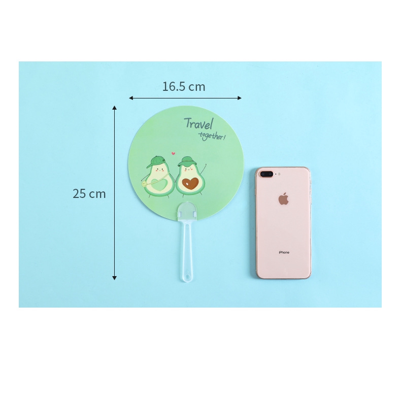 Quạt Cầm Tay Mini Hình Tròn Họa Tiết Hoạt Hình Sáng Tạo Dễ Thương Cho Trẻ Em | BigBuy360 - bigbuy360.vn