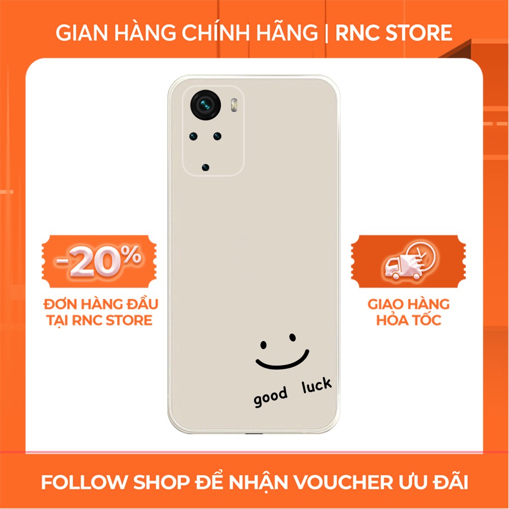 Ốp lưng Xiaomi Redmi 10/Redmi 9T/Poco X3/....dẻo cạnh vuông bảo vệ camera hình Good Luck